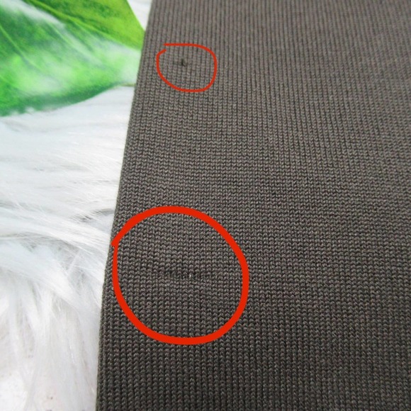 CARLISLE Brown Silk Blend Scoop Neck 3/4 Sleeve Knit Top Tee Womens Size Small - Picture 8 of 11